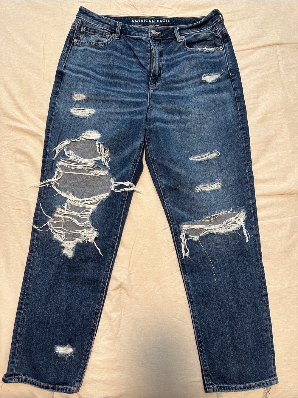 American Eagle Strigid Mom Jean 14 Regular